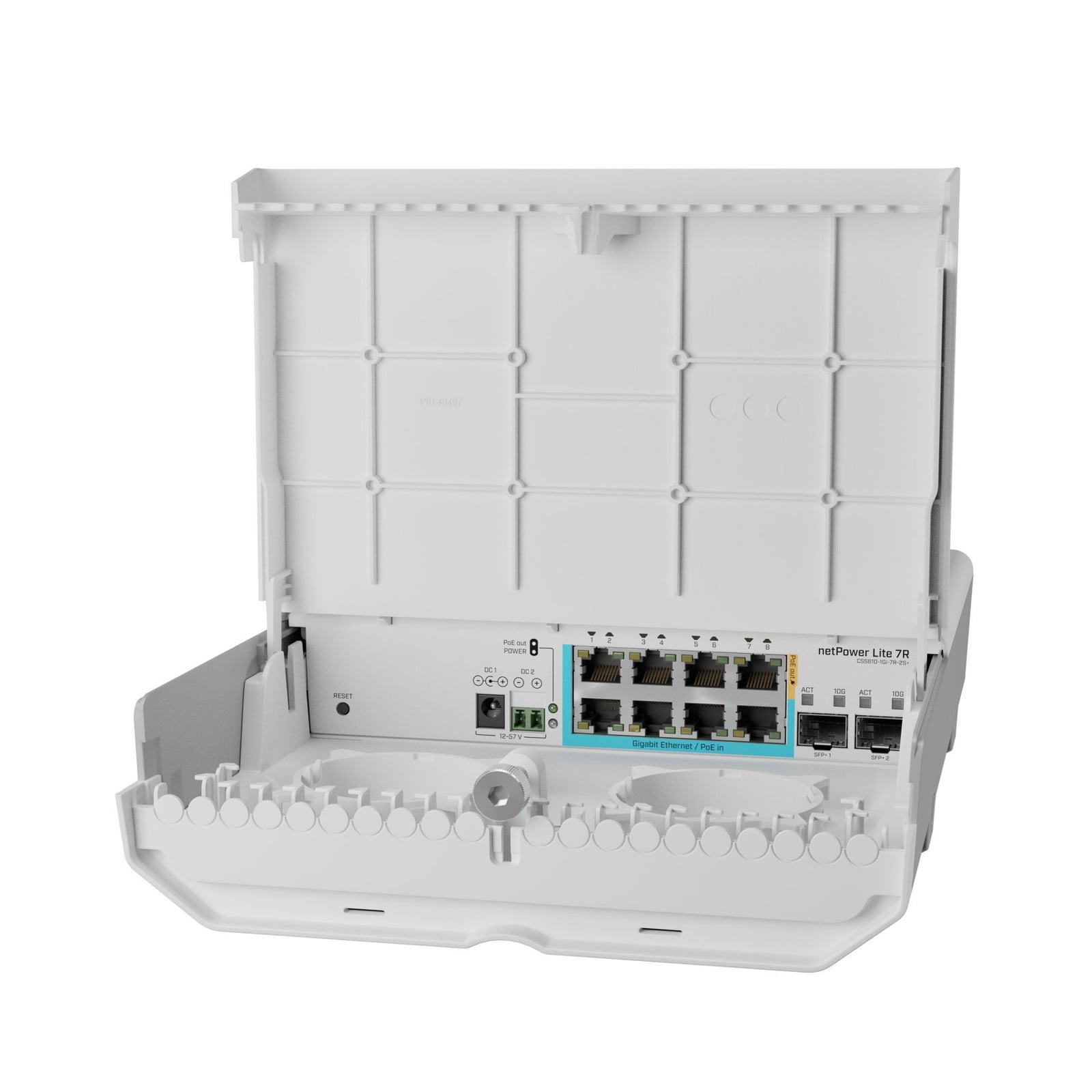 MikroTik CSS106-5G-1S SFP+ Switch met 8x PoE-ondersteuning
