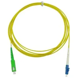 BlueOptics LWL Patchkabel Simplex LC/APC - SC/UPC Singlemode OS2 0,5m
