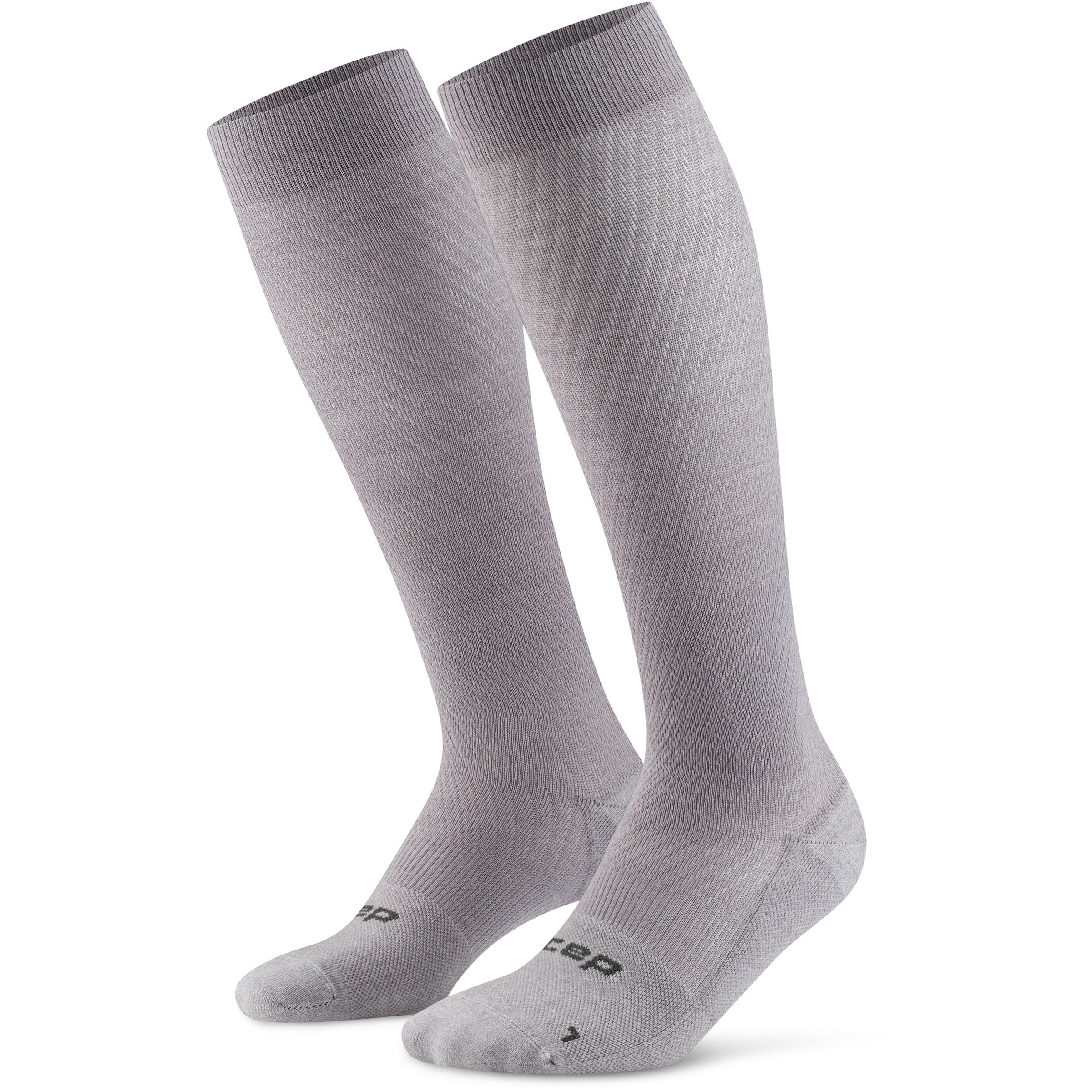 CEP Core Flight Herren Laufsocken grau Größe 42 Laufen | Trailrunning Widerstandsfähig Merinowolle