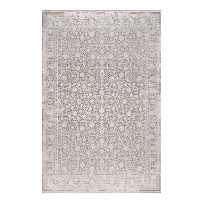 Teppich ESPRIT "Florida", beige (weiß), B:120cm H:7mm L:170cm, Viskose, Teppiche, Teppich, Kurzflorteppich, gewebt, Vintage, retro, edel, orientalisch