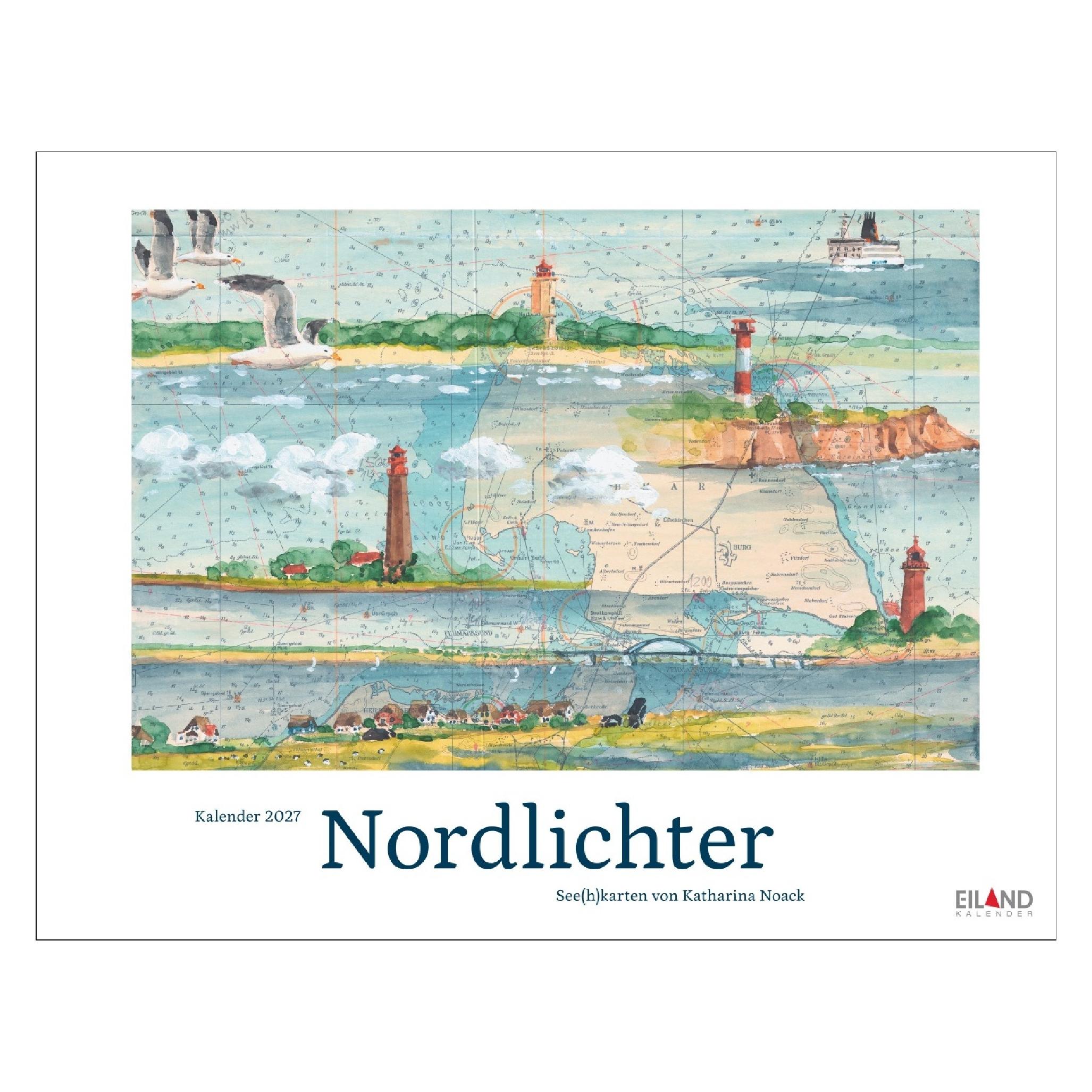 Athesia Nordlichter - See(h)karten Kalender 2027 (66277242)