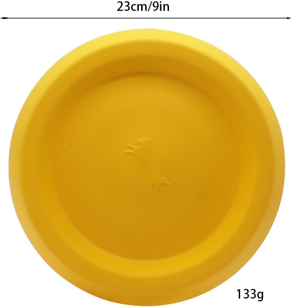 INF Wurfspielzeug Wurfscheibe 3er-Set – Weiche EVA-Hundefrisbees für Training und Apportierübungen