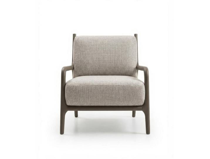 JVmoebel Loungesessel Sessel Modern Beige Edel Luxus Design Polstersessel Wohnzimmer