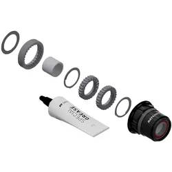 Service-/Upgrade-Kit Ratchet LN, DT SWISS, Road SRAM XDR; Material: Alu, Größe: 18 Zähne, VE: 1 Kit
