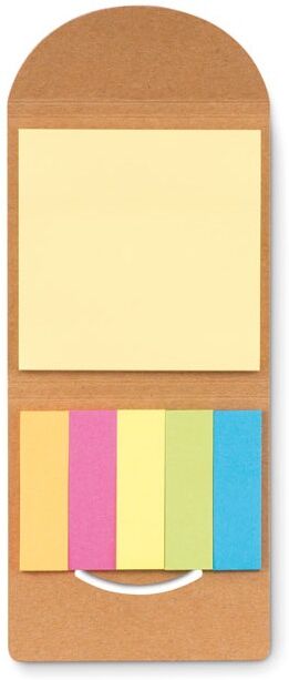 Bloc-notes personnalisé en liège FOLDCORK beige