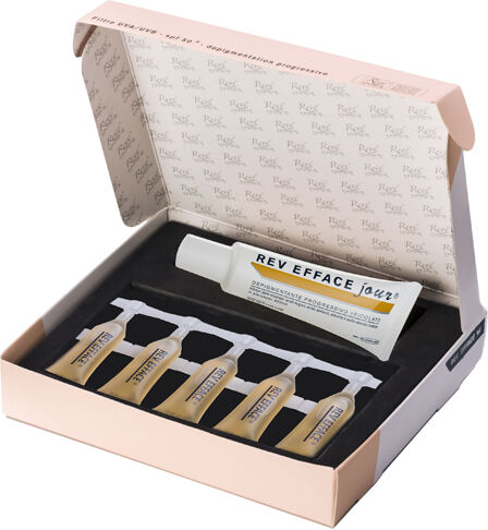 Rev Efface Kit Trattamento Depigmentante Crema Giorno 30 ml + 5 Fiale Notte