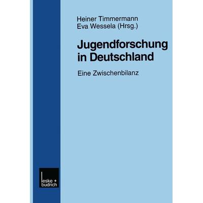 Jugendforschung in Deutschland, Taschenbuch von , VS Verlag für Sozialwissenschaften, 978-3-8100-2186-1