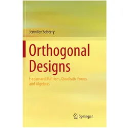 Orthogonal Designs, Fachbücher von Jennifer Seberry