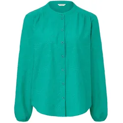 Tchibo - Bluse mit Stickerei - Damen - Gr. 46 - blau