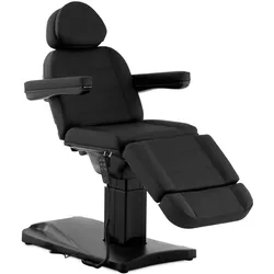 Physa, Massageliege + Massagesessel, Kosmetikliege Behandlungsliege Kosmetikstuhl Tattooliege 70-90,5cm 150kg schwarz
