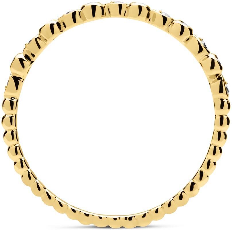 Brilladia Ring 750er Gold 13 Diamanten