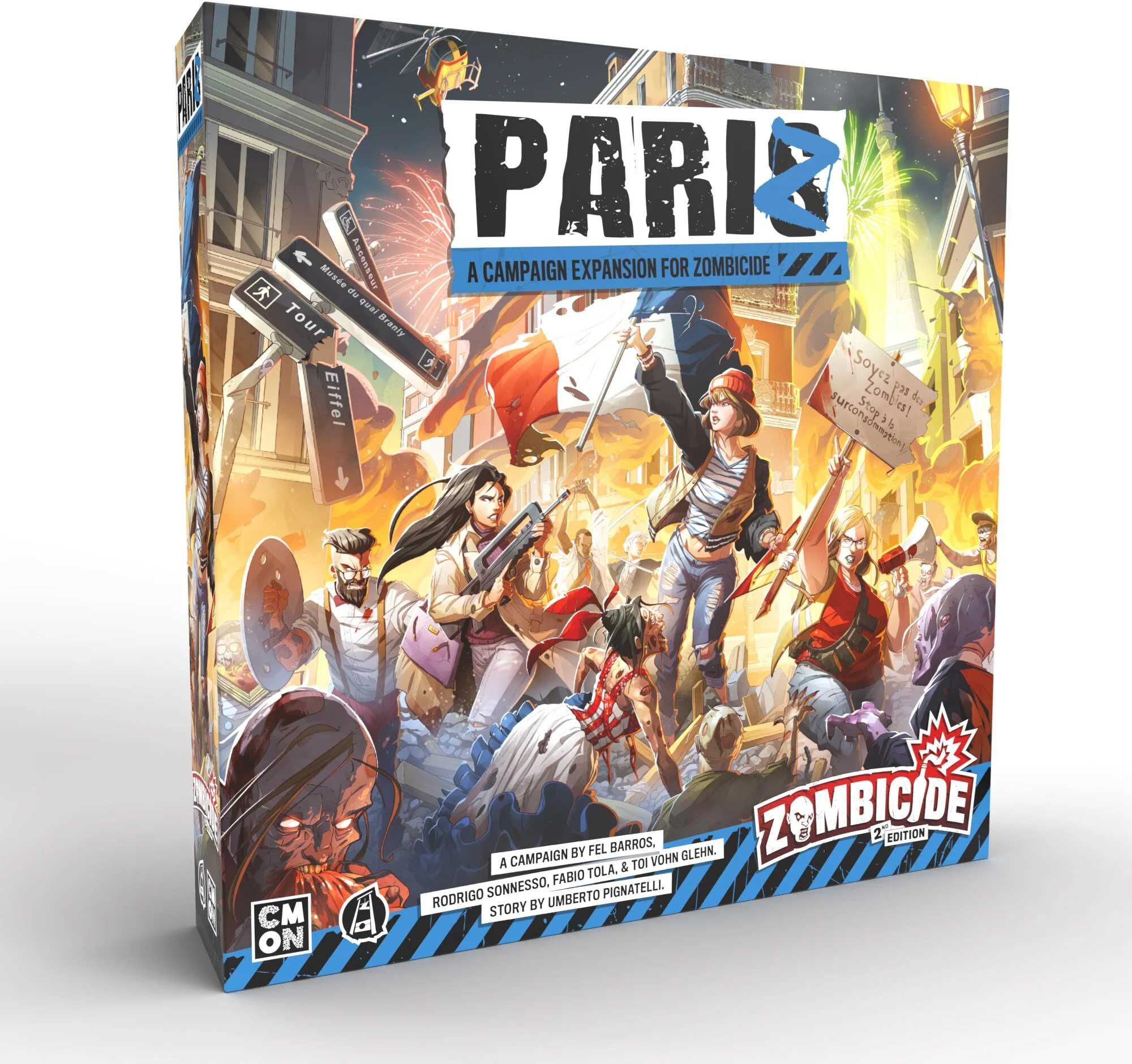 Guillotine Games Zombicide: 2nd Edition – Pariz Expansion for Board Games