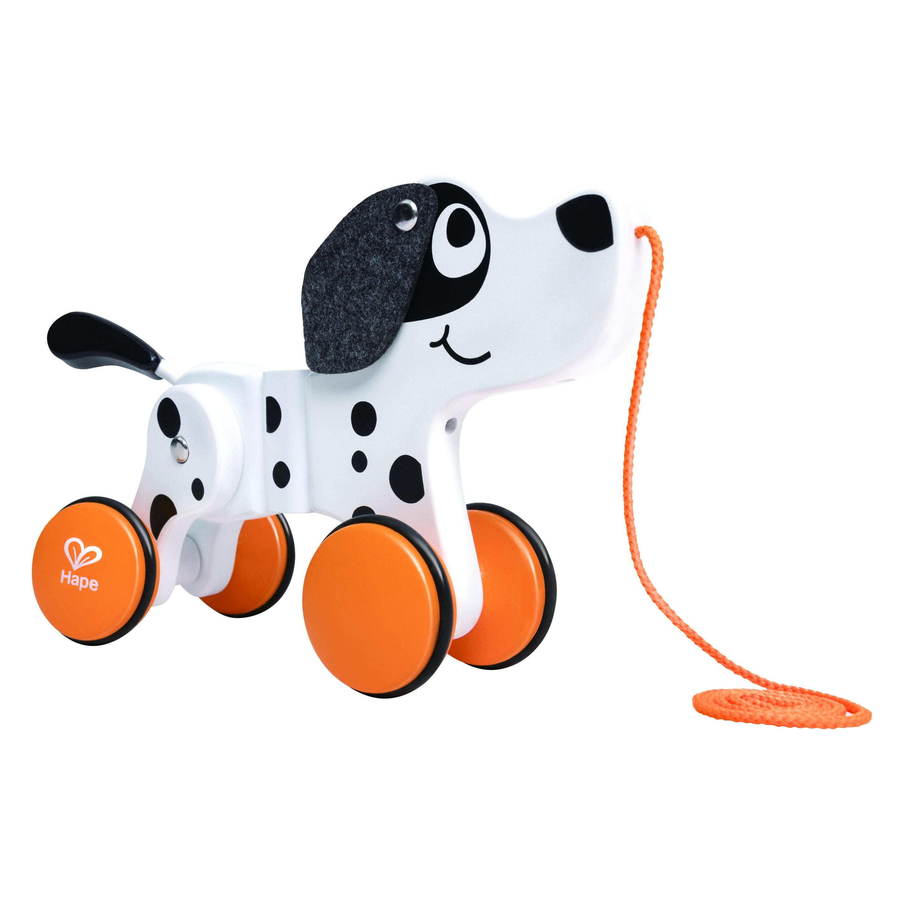 Hape Pull Along Dalmatian (E0368A)