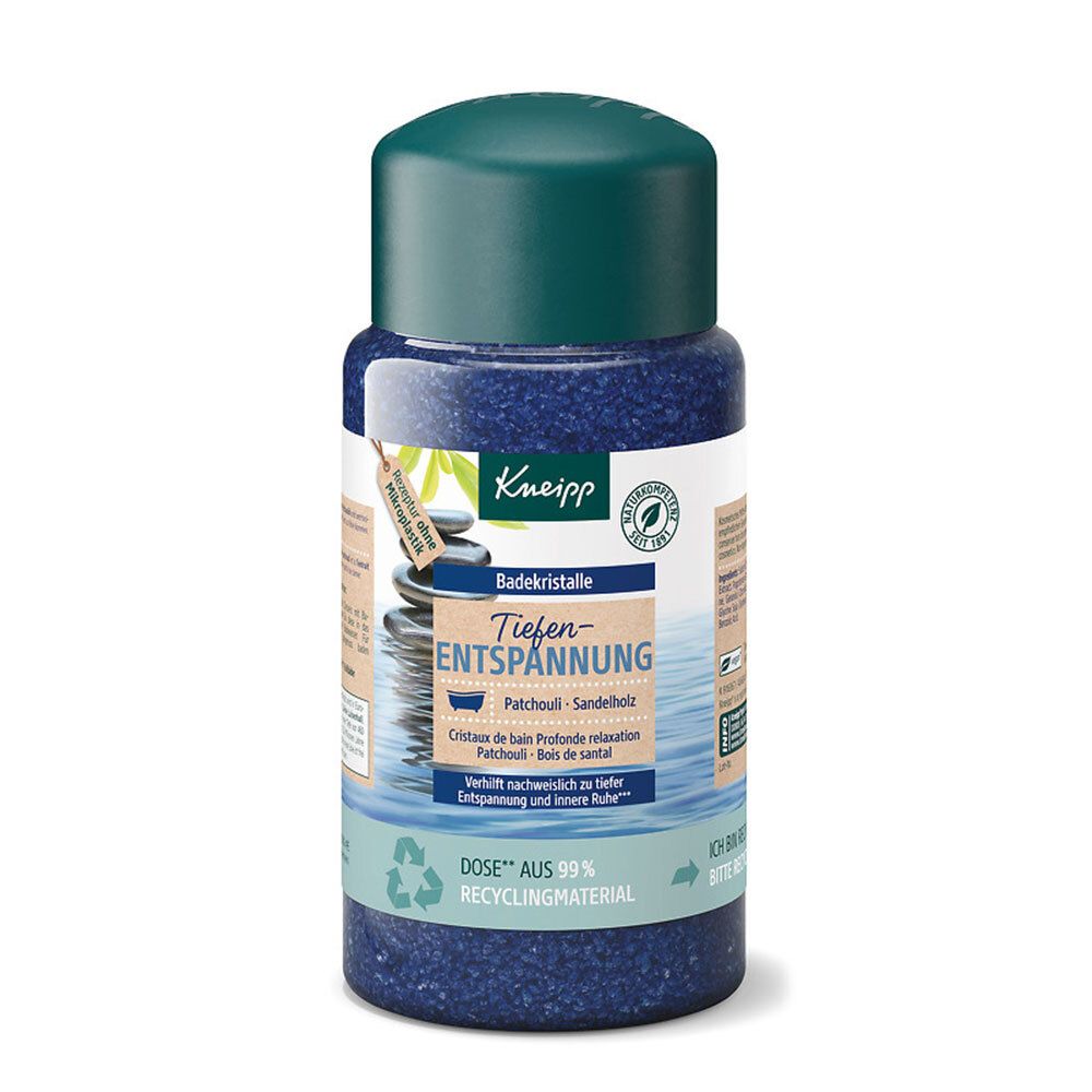 Kneipp Badekristalle Tiefenentspannung Patchouli 600 g Salz