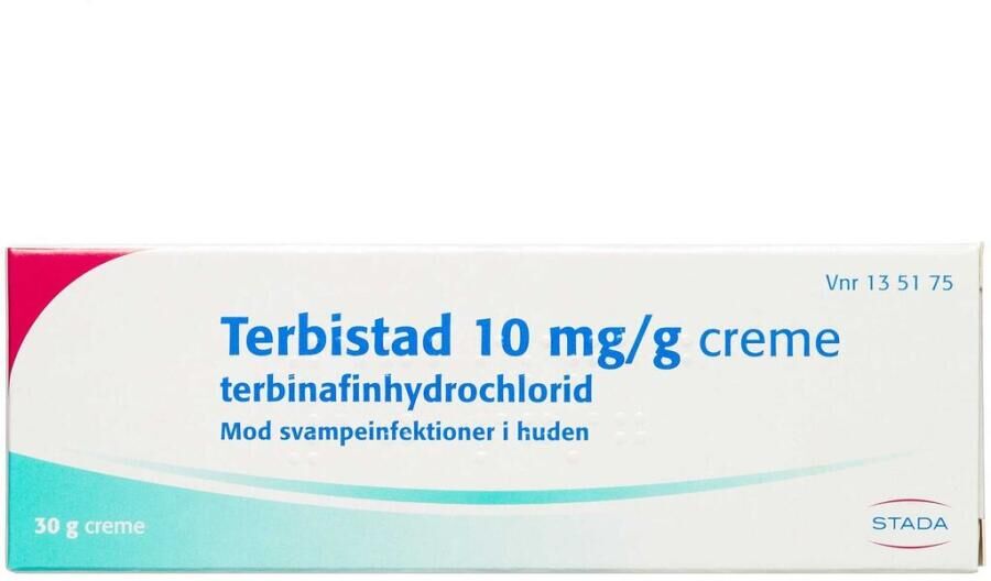 Terbistad 10 mg/g 30 g Creme