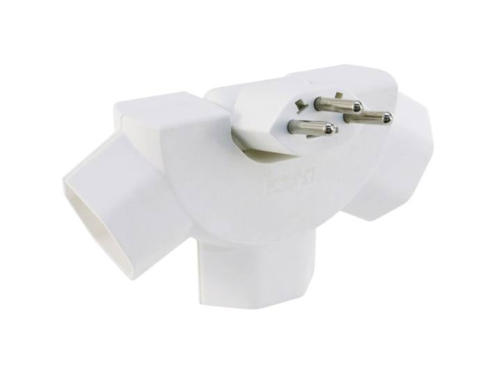STEKO CONNECT Steko Abzweigstecker 3 × Typ 13