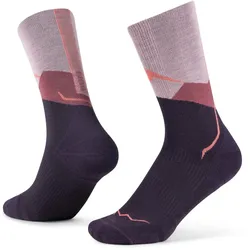 BUFF Merino Lightweight Crew I Socken 538 - pink L (42-44)