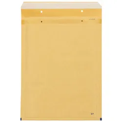 VEPATIM 100x BUDGET Luftpolstertaschen 7/G-17 230x340mm passend für A4 braun
