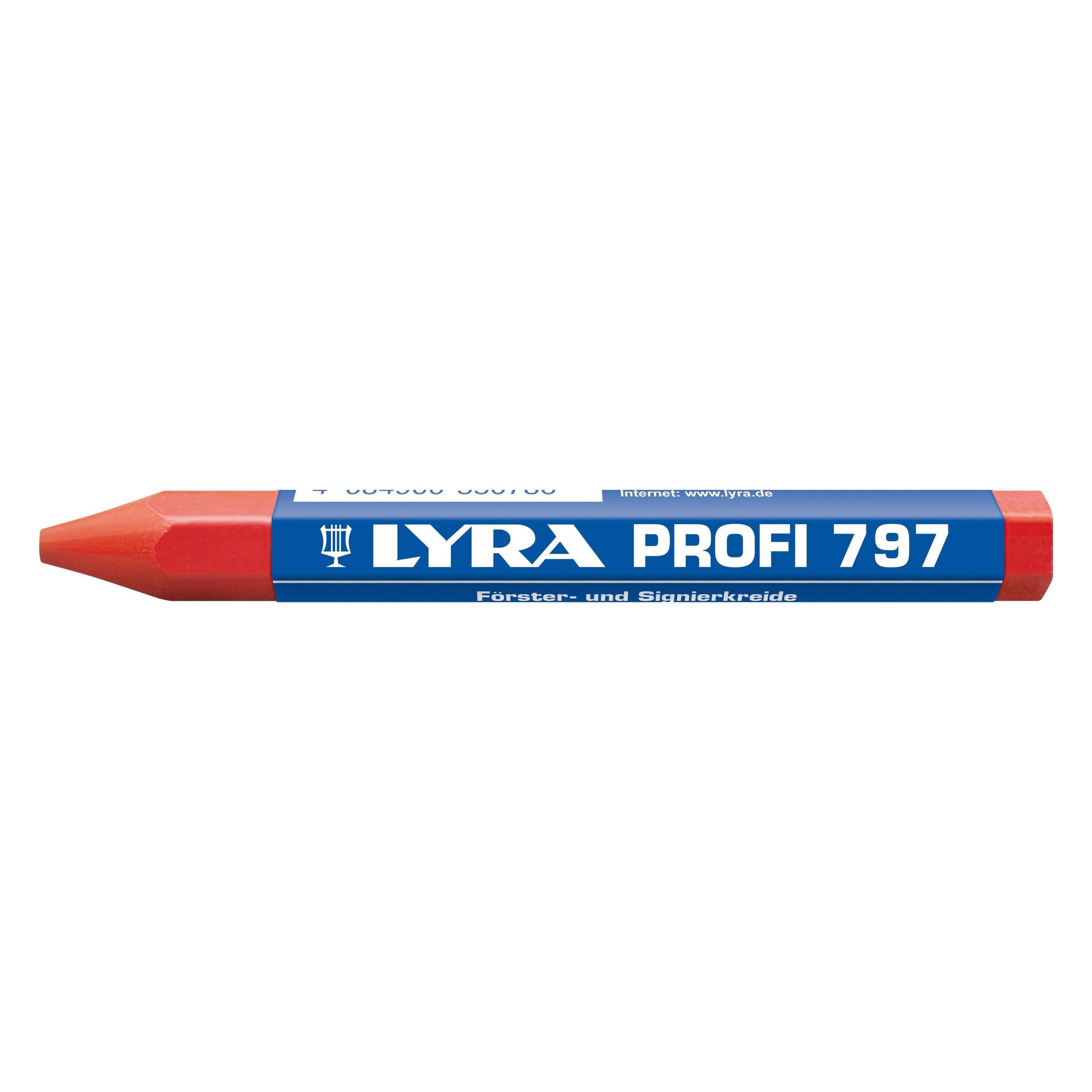 Lyra Försterkreide 797 Rot, 12 Stück (12x) (4870017)