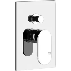 Gessi Emporio Via Bagutta Fertigmontageset für Einhebelmischer, automatische Umstellung, für Wanne oder Dusche geeignet, 44714031