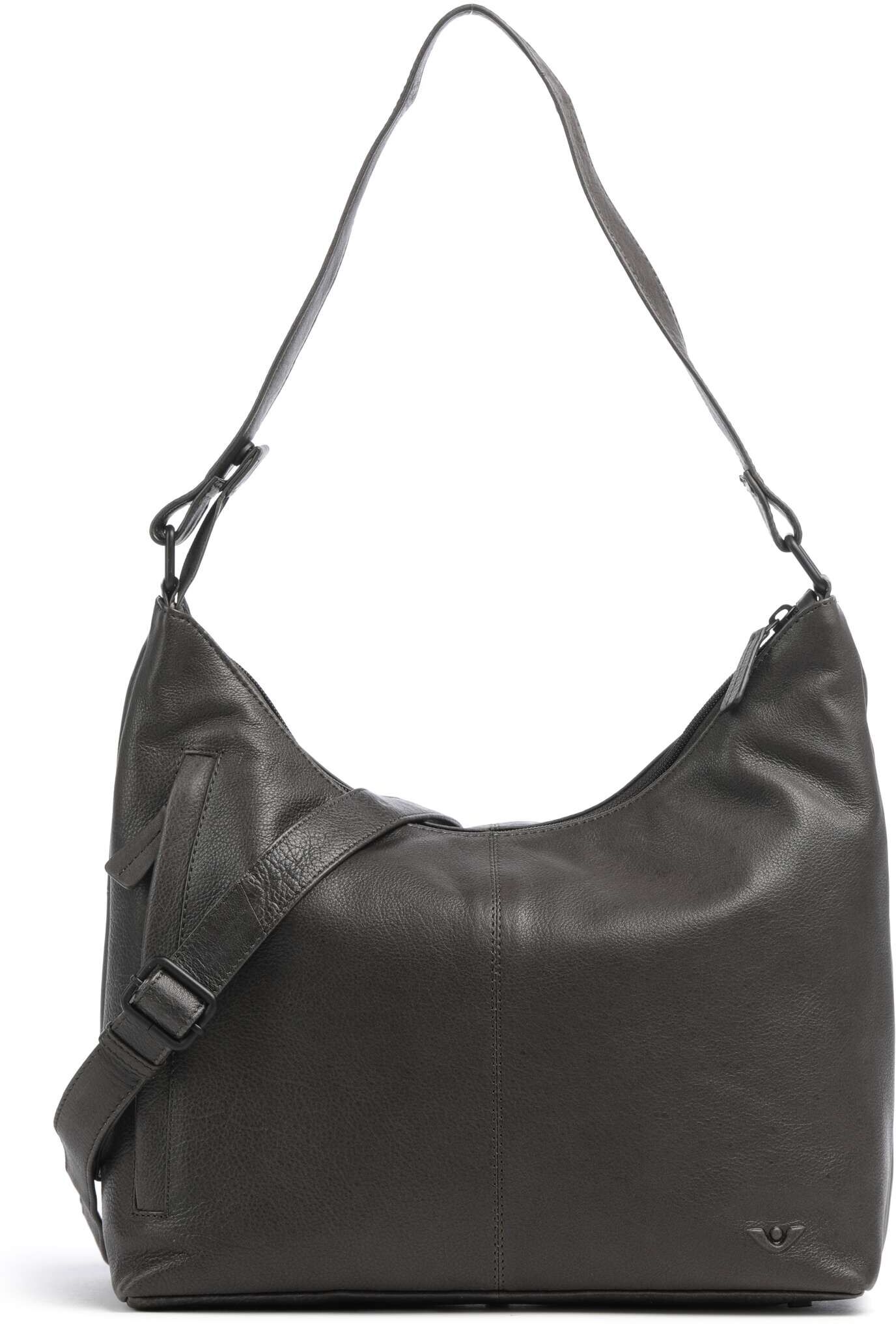 Voi Texas Susanne Beuteltasche aus Leder, grau