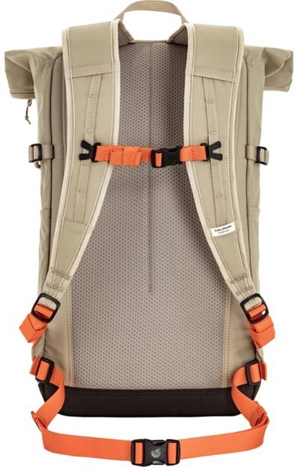 Rucksack FJÄLLRÄVEN "High Coast Foldsack 24 l", beige, Rucksäcke, Herren, B/H/T: 20cm x 45cm x 26cm, Polyester, Rucksack, B:20cm H:45cm T:26cm beige B/H/T: 20cm x 45cm x 26cm