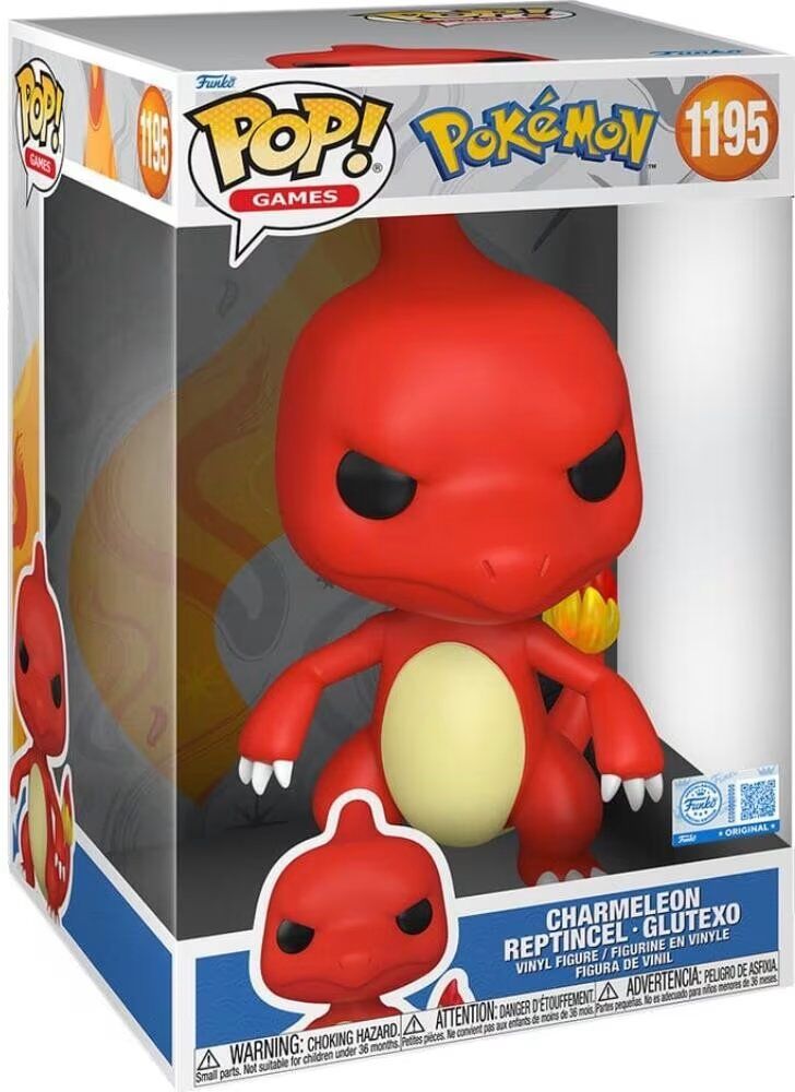 Funko Pop Jumbo Pokémon - Charmeleon Talla Única Unisex