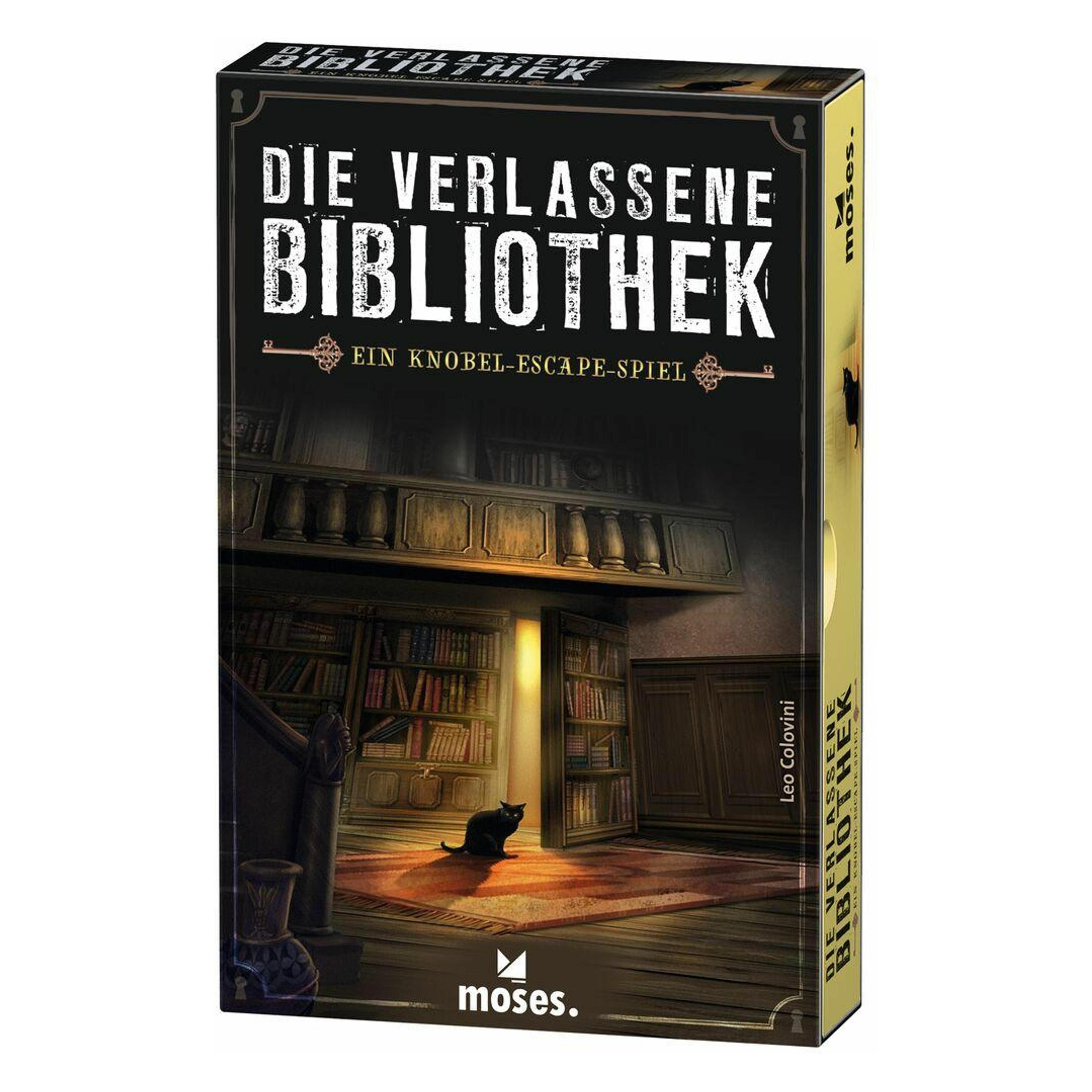 Moses Die verlassene Bibliothek Escape Spiel (Deutsch, 2 - 6 Spieler) (90351)