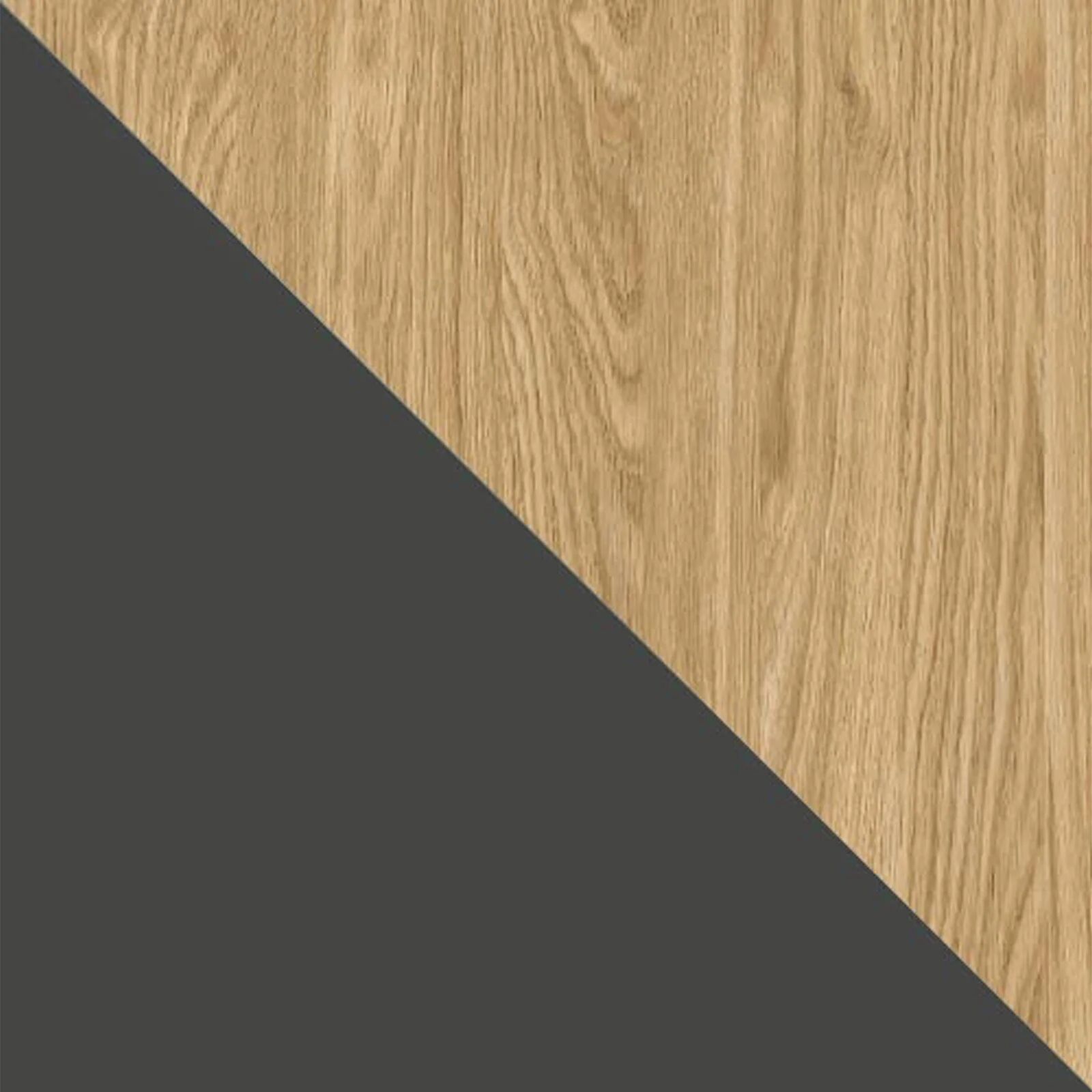 garneroarredamenti Mensola 110x22 cm antracite rovere Essenzia