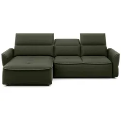 Ecksofa Murillo Stoff Winter Moss