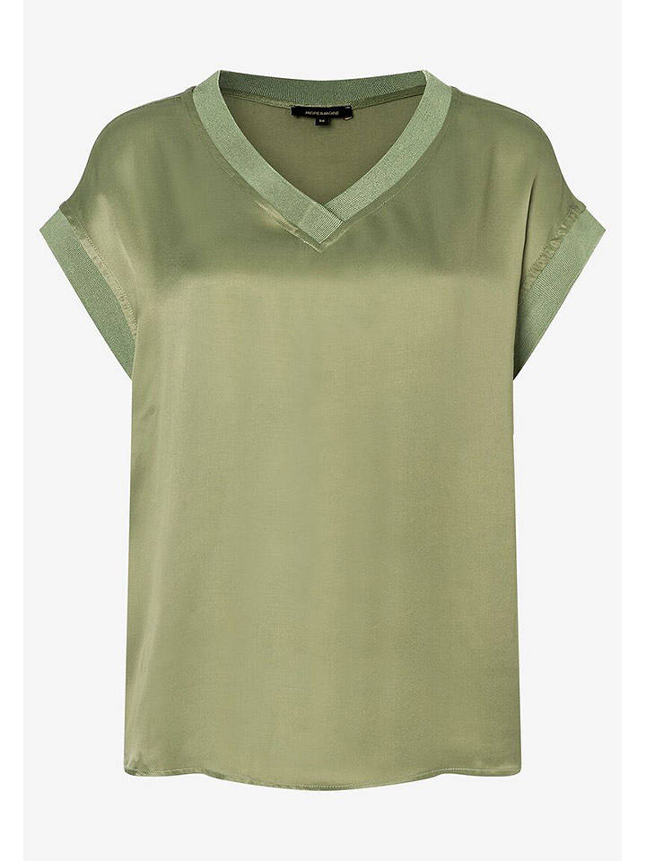 More & More Bluse in Oliv - 42