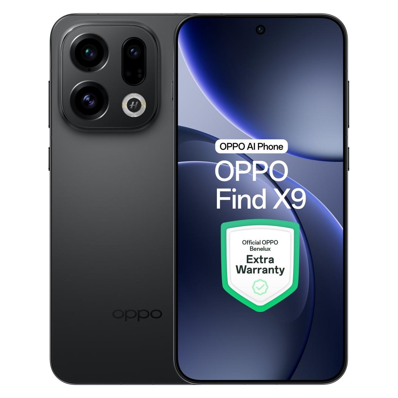 OPPO Find X9 (512 GB, Space Black, 6.59", Dual SIM, 5G) (110010132111)