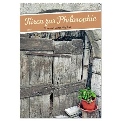Türen zur Philosophie (Wandkalender 2027 DIN A2 hoch), CALVENDO Monatskalender