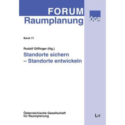 Standorte sichern - Standorte entwickeln, Taschenbuch von , Lit Verlag, 978-3-643-50140-0