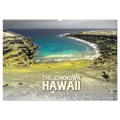The Unknown HAWAII (Wandkalender 2027 DIN A2 quer), CALVENDO Monatskalender