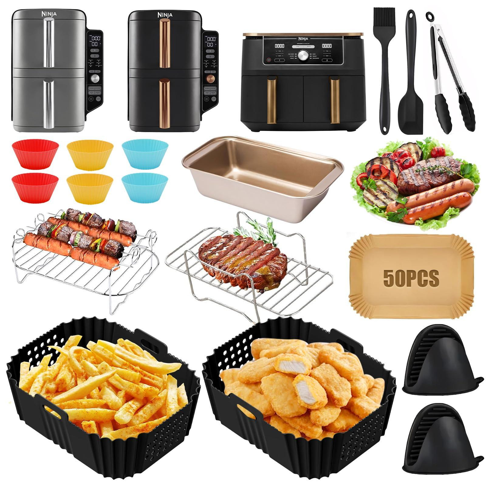 Dripio 17-delige accessoireset voor Ninja Double Stack XL SL400EU airfryer