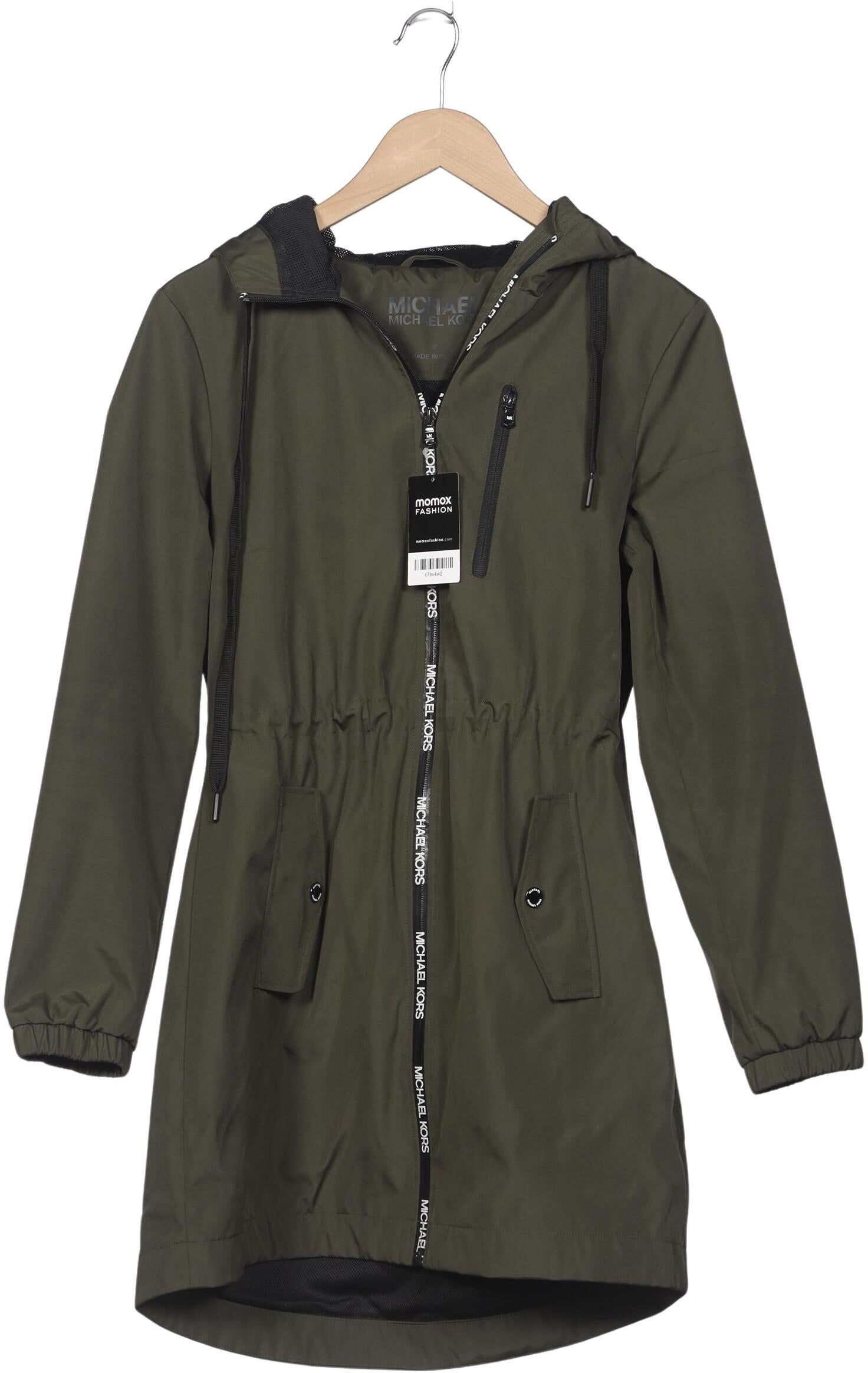 Michael Michael Kors Damen Mantel, Grün, Gr. S, Synthetik - Second Hand