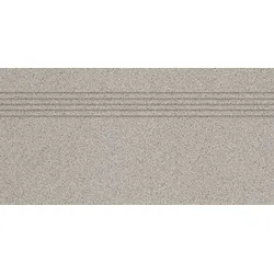 Rako Taurus Granit Treppenfliese grau 30x60 cm matt TCPSE076.1