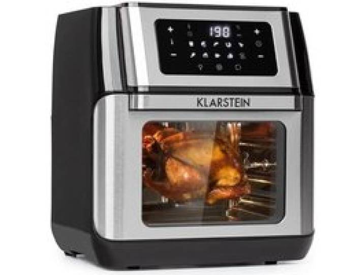 Klarstein AeroVital Fry Friteuse à air chaud 10L 1500W 9 programmes noir & gris