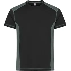 CLIQUE Ambition T-Shirt Herren 96 - schwarz/grau 5XL