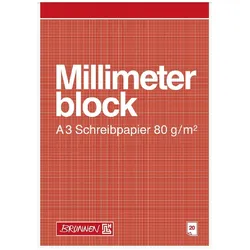 Baier & Schneider, Heft + Block, Millimeterblock (Gepunktet)