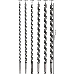 BOSCH Schlangenbohrer-Set 6-teilig