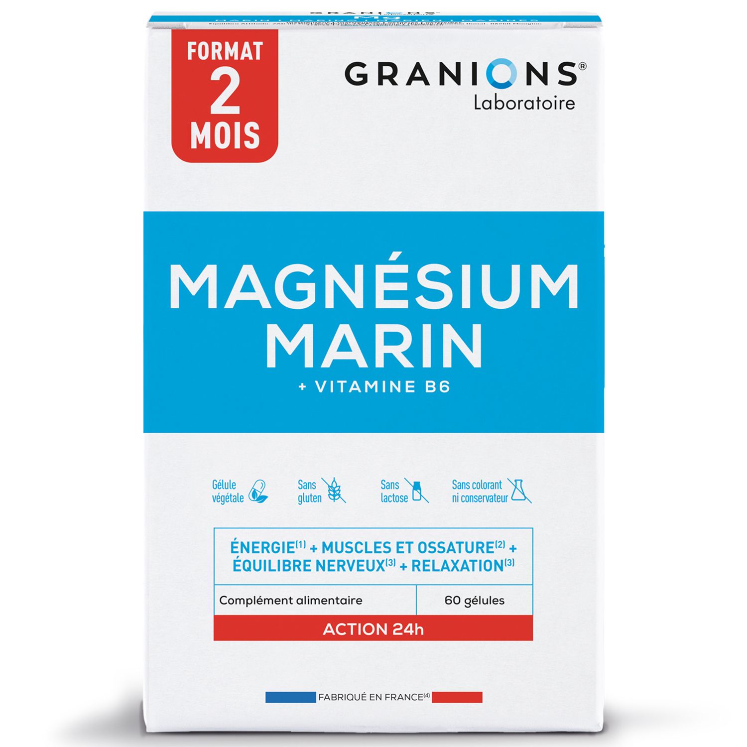 Granions Magnesium Marin Gelul 60 St Kapseln