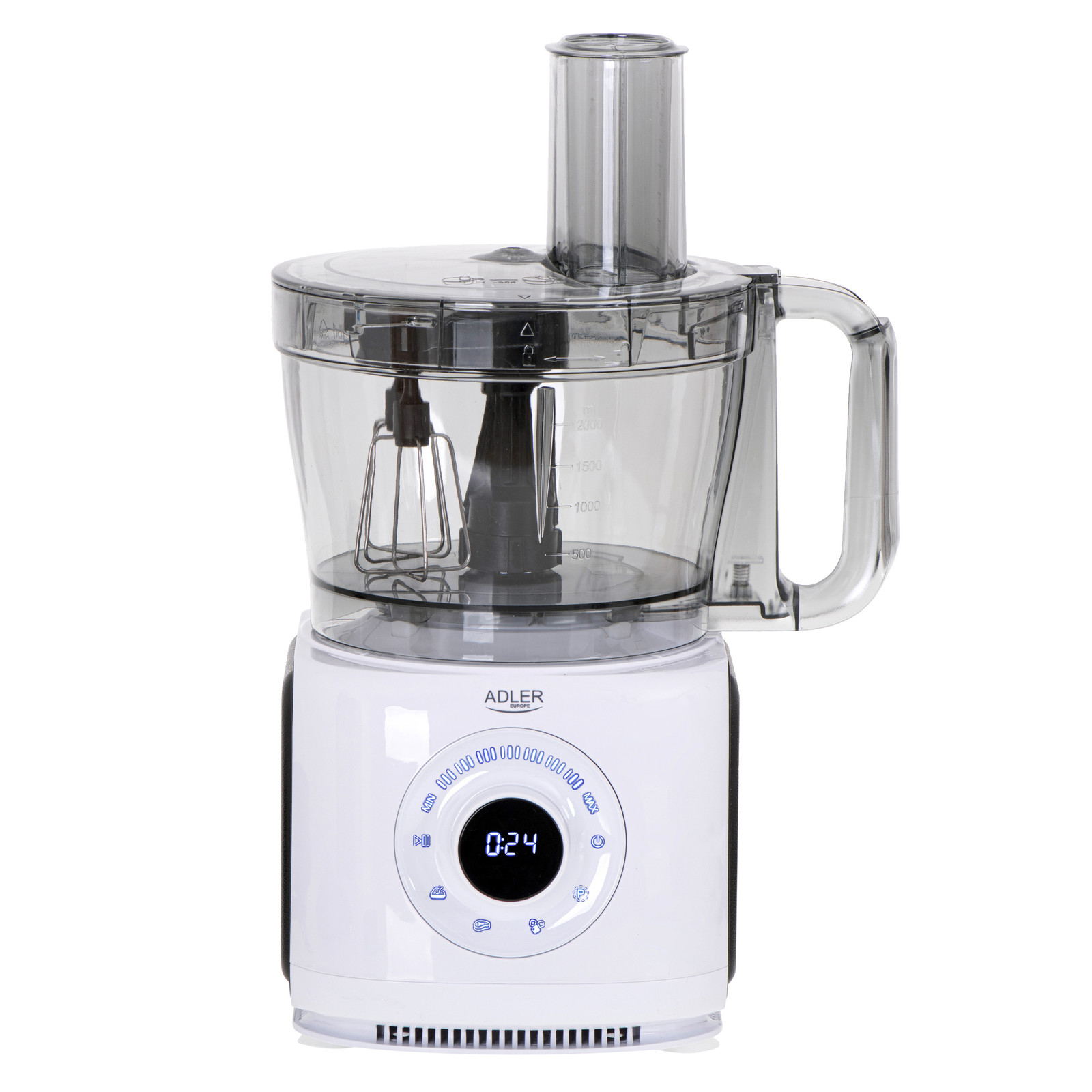 Adler AD 4224 multifunctionele keukenmachine met LCD-display