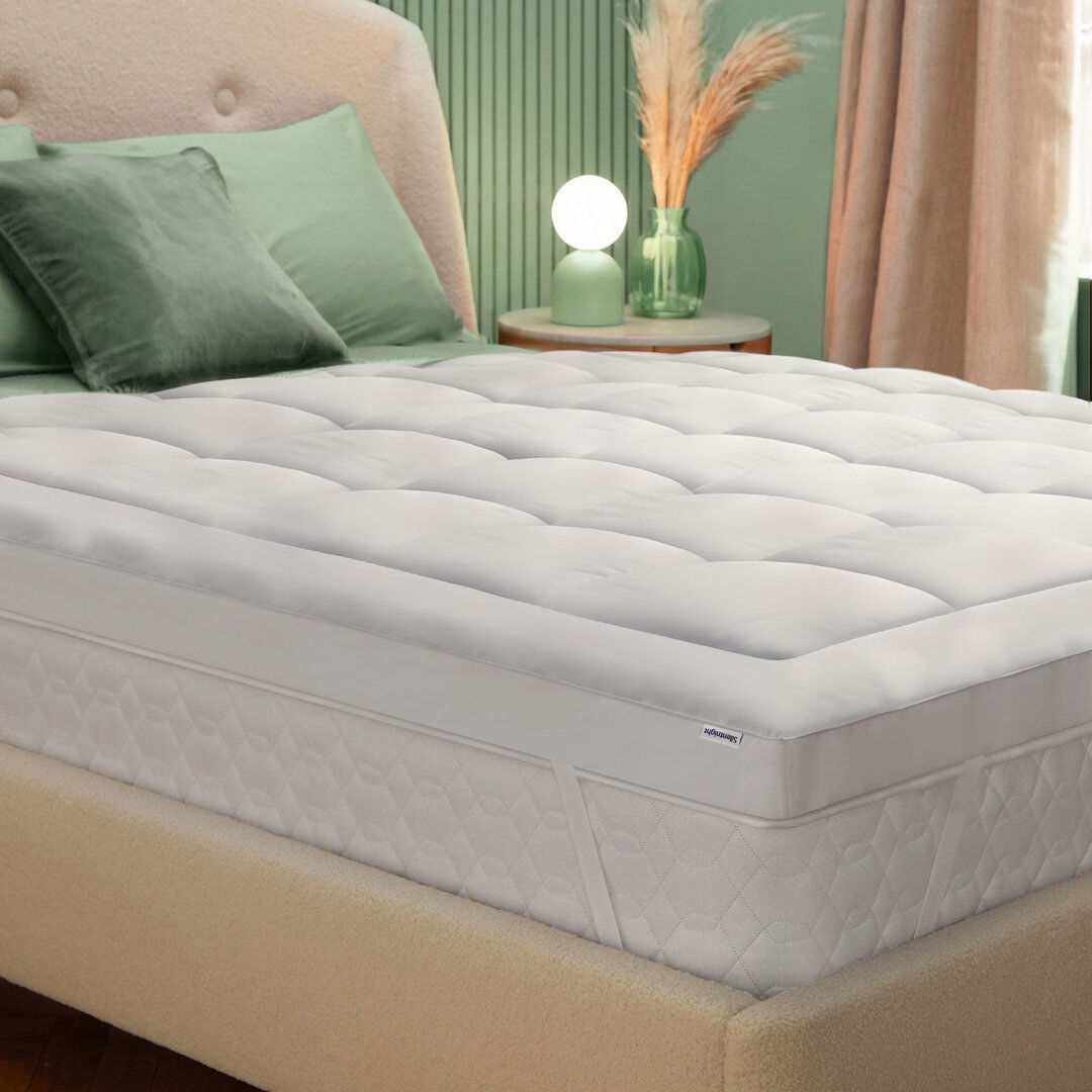 Silentnight Anti-Allergy Ultimate Mattress Topper 1000 White Super King (6')