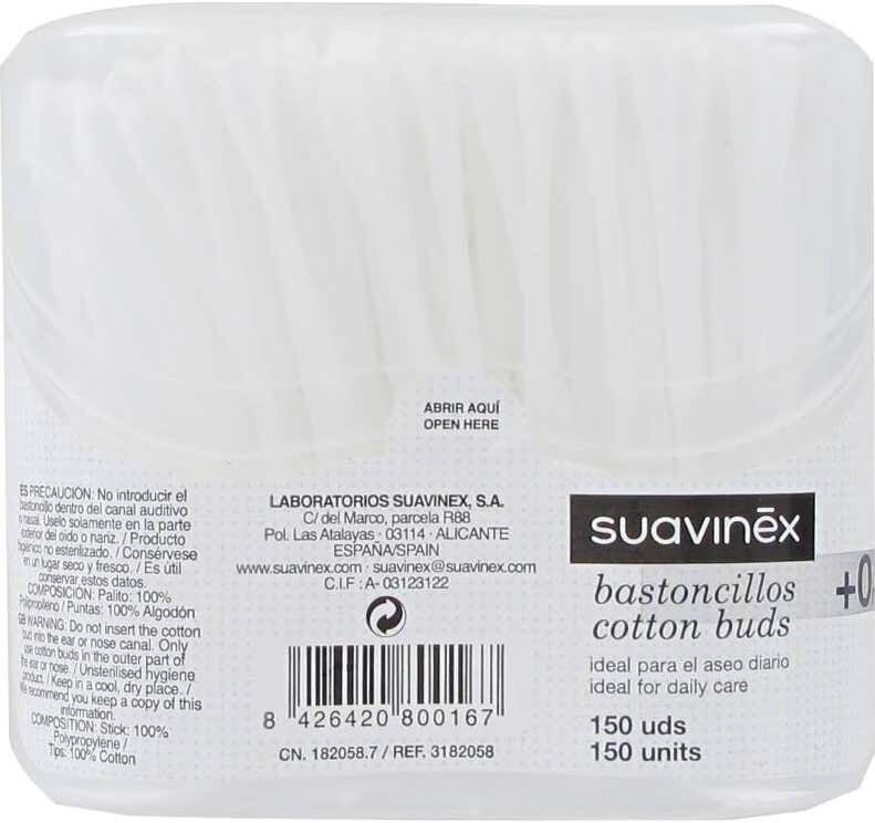 Suavinex Bastoncillos 150 uds
