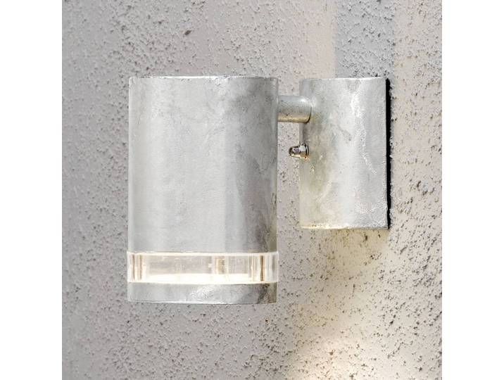 Konstsmide Außenwandleuchte MODENA, dimmbar, alu / grau / zink, Metall, Modern