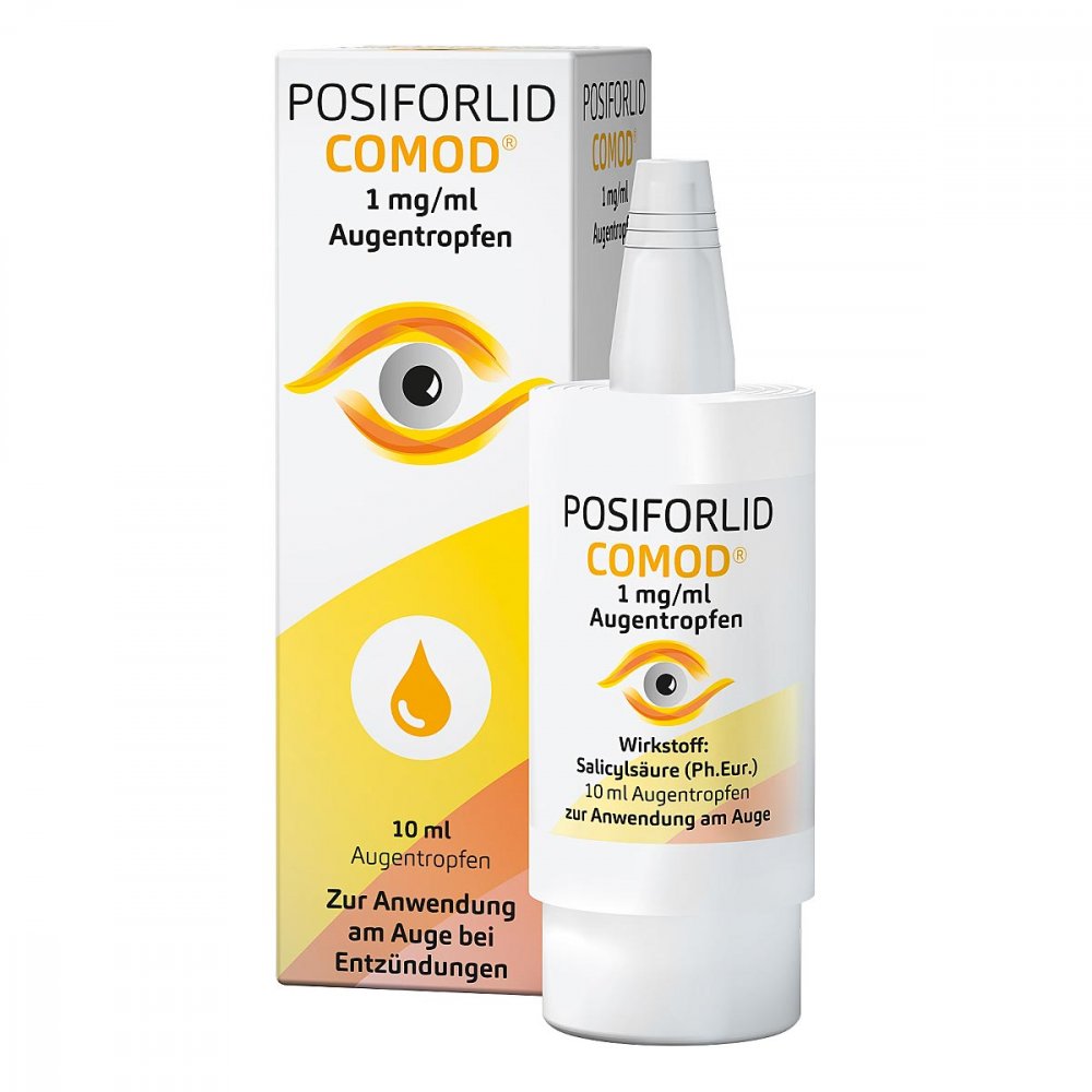 URSAPHARM Arzneimittel GmbH Posiforlid Comod 1 mg/ml Augentropfen 13414803
