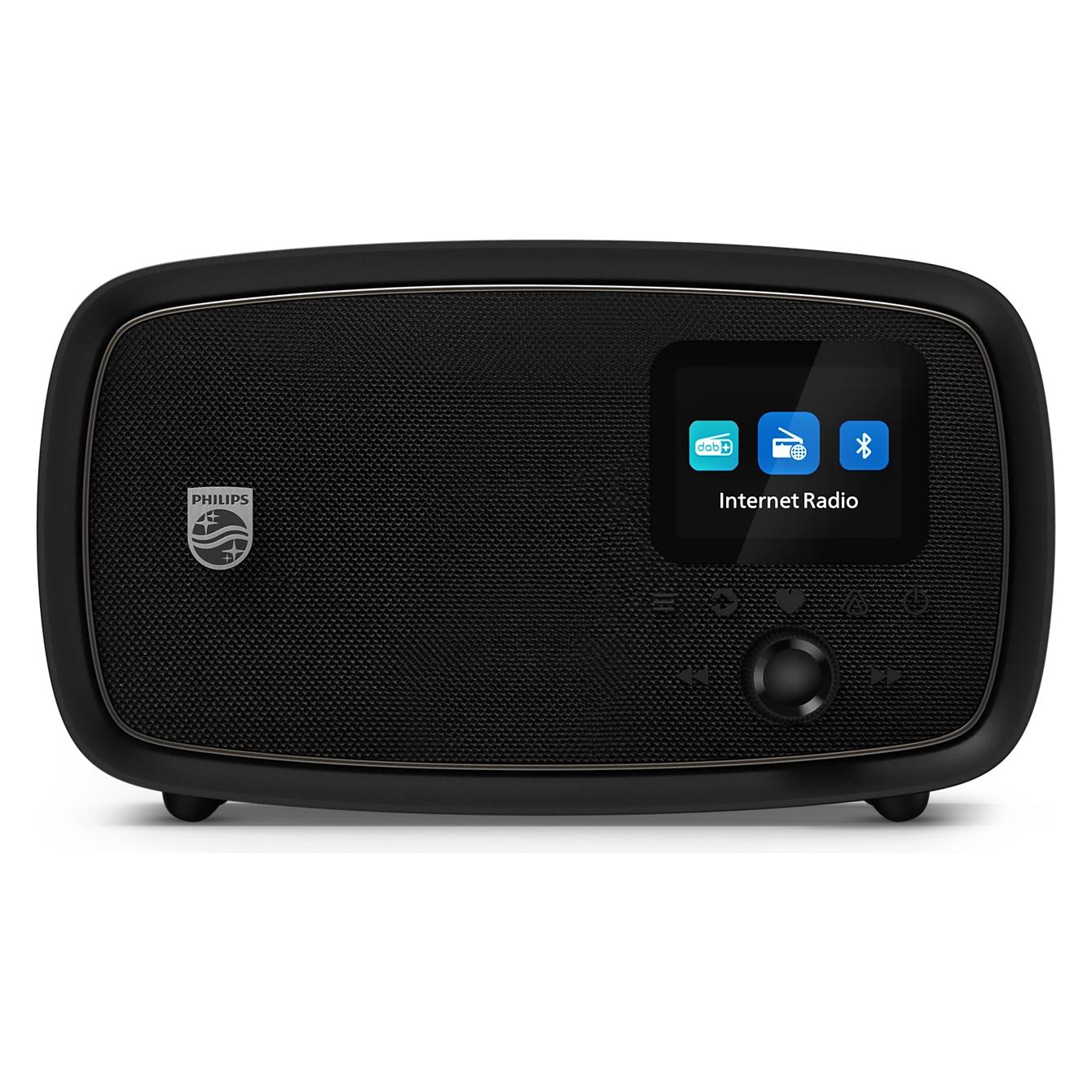 Philips TAV2500C/00 - DAB+/FM - Mono - Sort (DAB+, FM, Bluetooth, WLAN) (TAV2500C/00)