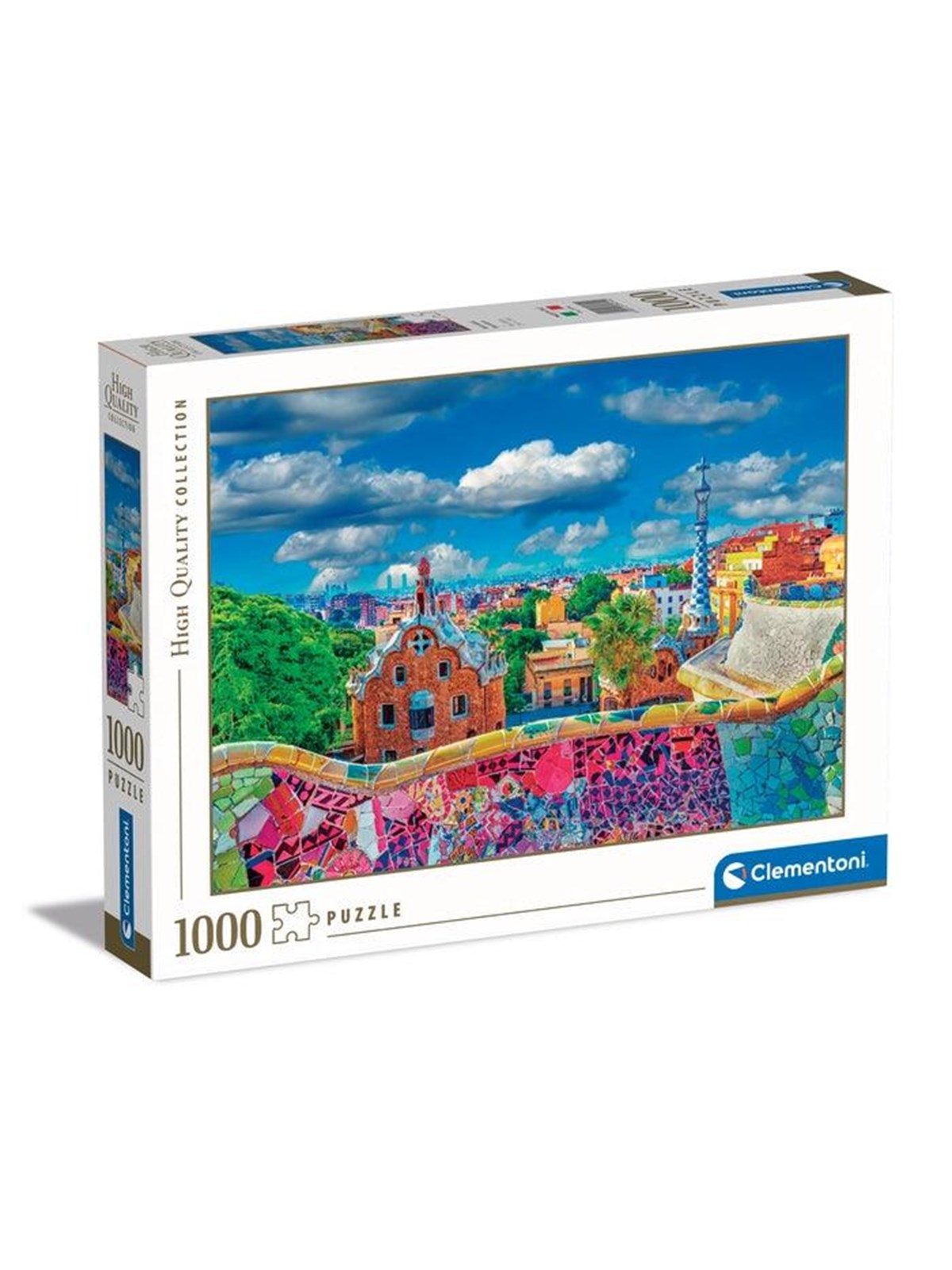 Clementoni Puzzle HQC, Park Güell, Barcelona, 1000 Teile 2D Puzzles